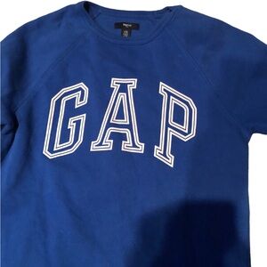 GAP Logo Blue Relaxed Fit Sweatshirt Youth‎ XXL